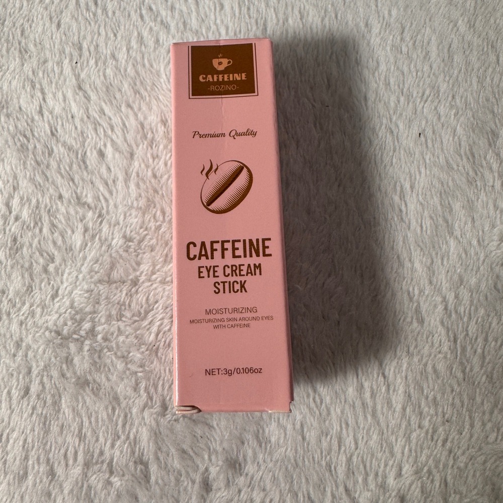 ROZINO Caffeine Eye Cream Stick 3g Moisturizing Retinol Vitamin E NEW